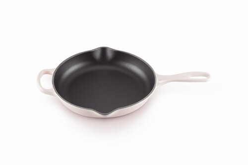 Skillet en Fonte Émaillée Rond 23 cm Shell Pink